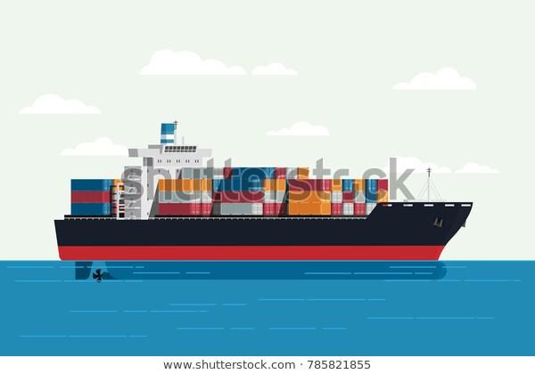 Importação e exportação marítima